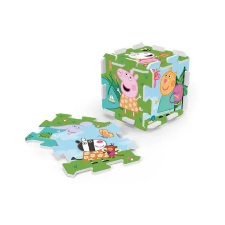 Puzzle, Peppa Pig, 118x60cm, szett, BPA-mentes, újrahasznosítható