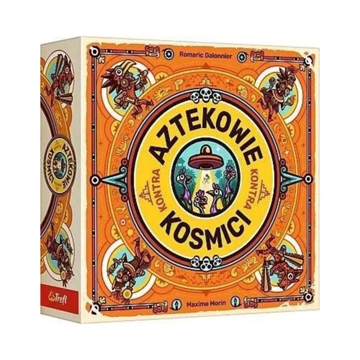 Aztecok az űrlények ellen társasjáték, Trefl, 2-4 játékos részére, 8+ életkor