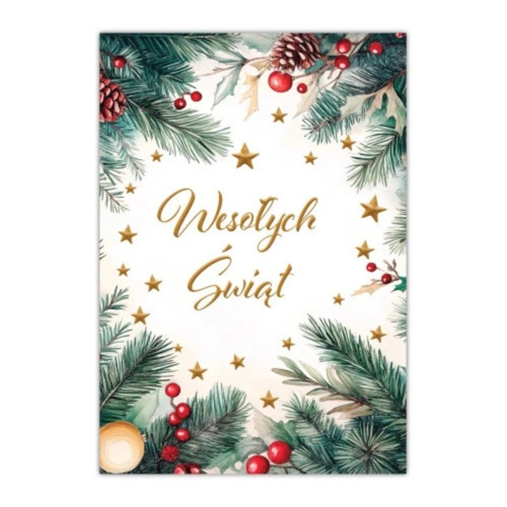 Felicitare, Trend, Karnet Boze Narodzenie