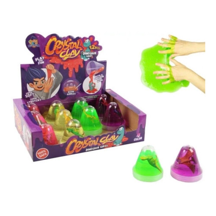 Slime Trifox cu dinozaur 150g