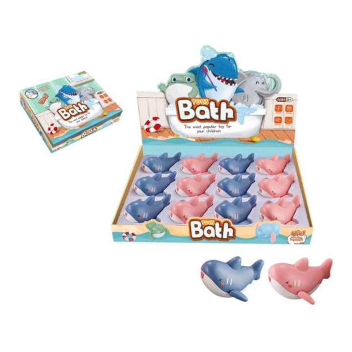 Fürdőjáték, Trifox, cápa, többszínű