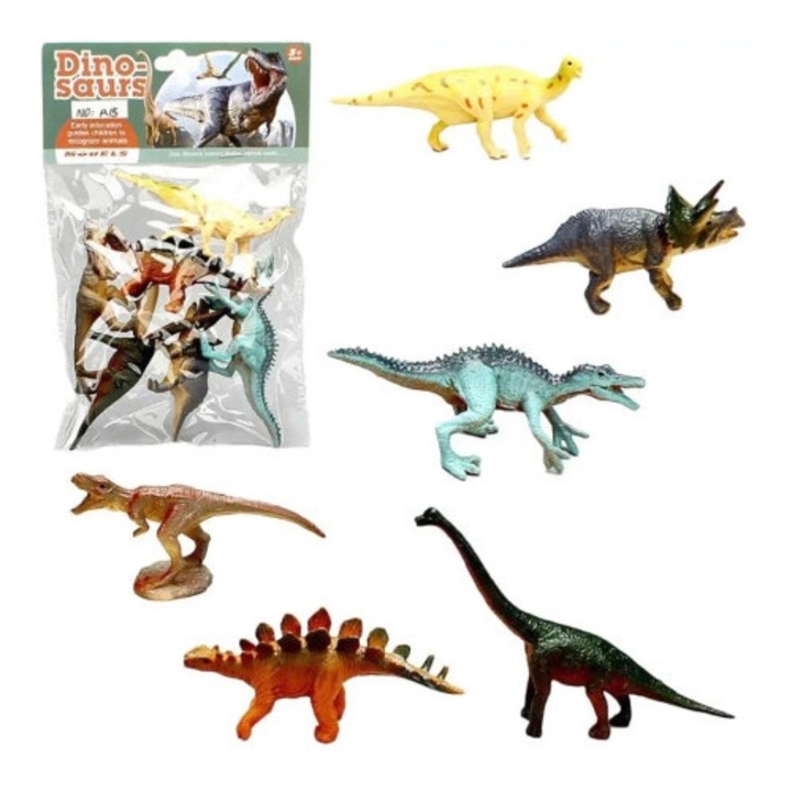 Комплект фигурки динозаври, Trifox, 6 броя
