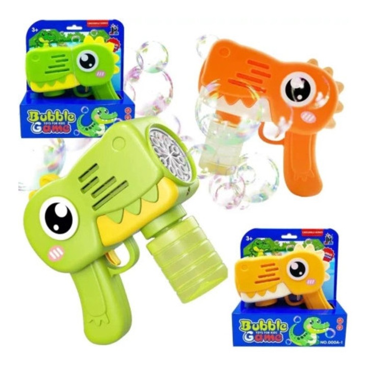 Pistolet pe balti dinozaur, Trifox, design dinozaur, culori mixte, 20x20x8cm