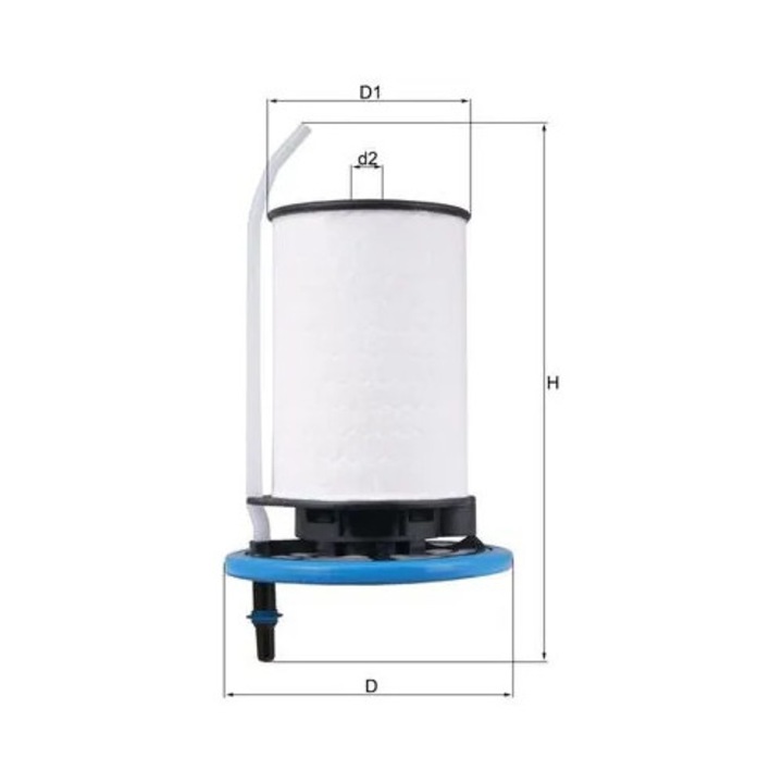 Üzemanyagszűrő Kx398 Alfa Romeo Giulietta/Mito/Tonale Chrysler Ypsilon Citroën Nemo Fiat 500/500L/500X/Doblo/Ducato