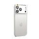 Kamera fólia iPhone 17 Pro-hoz - Spigen Glas.tR Optik EZ Fit Pro XL - Ezüst