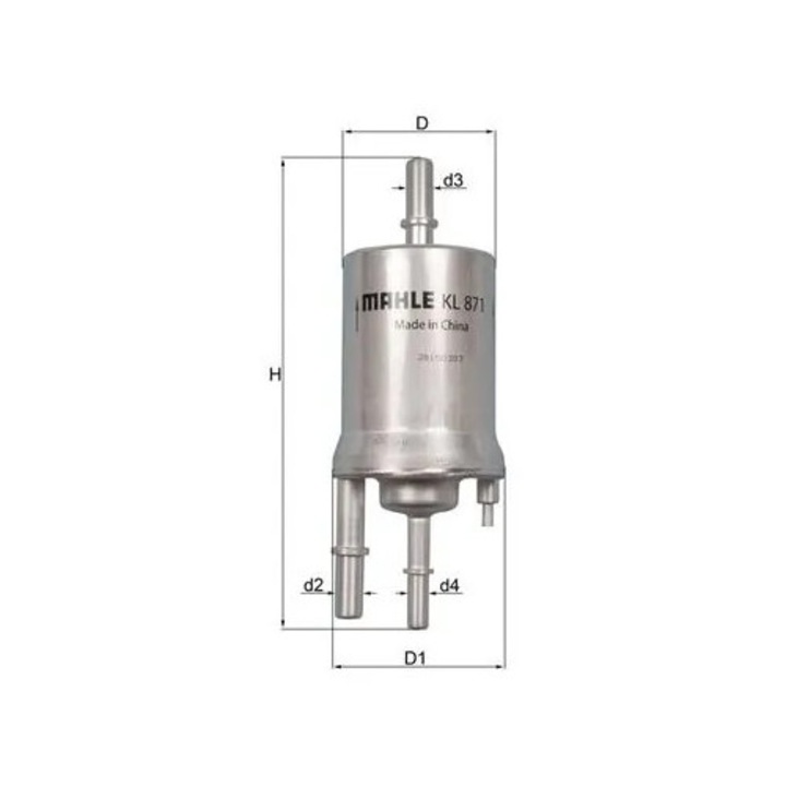 Üzemanyagszűrő Seat Alhambra Van (711) Benzin Knecht Kl871