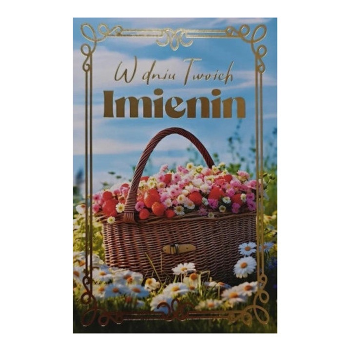 Karnet imienini pentru femei, Yeku, hotstamping, 2k