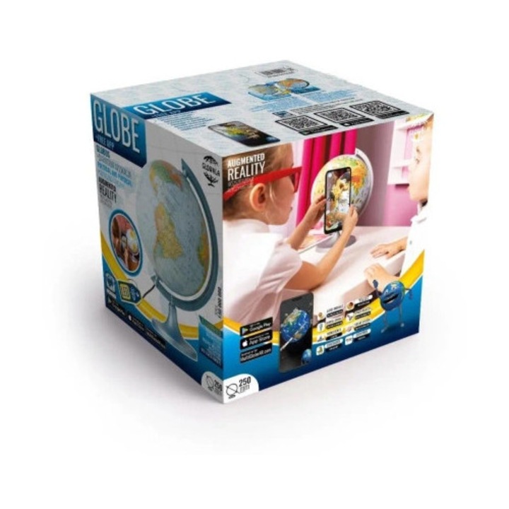 Globus pamantesc iluminat ZACHEM Multi Globe AR 25cm