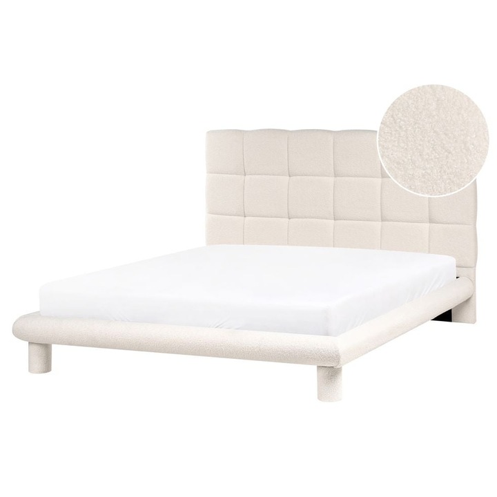 Ágy Buklé Cressat 140 x 200 cm Törtfehér