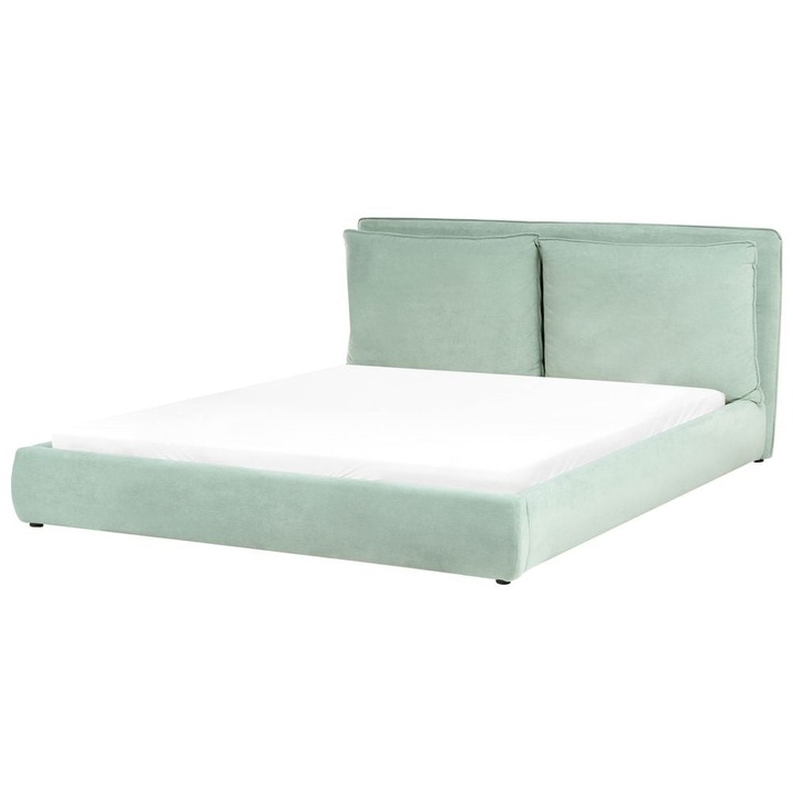 Ágy Bársony Bajonna 180 x 200 cm Mentazöld