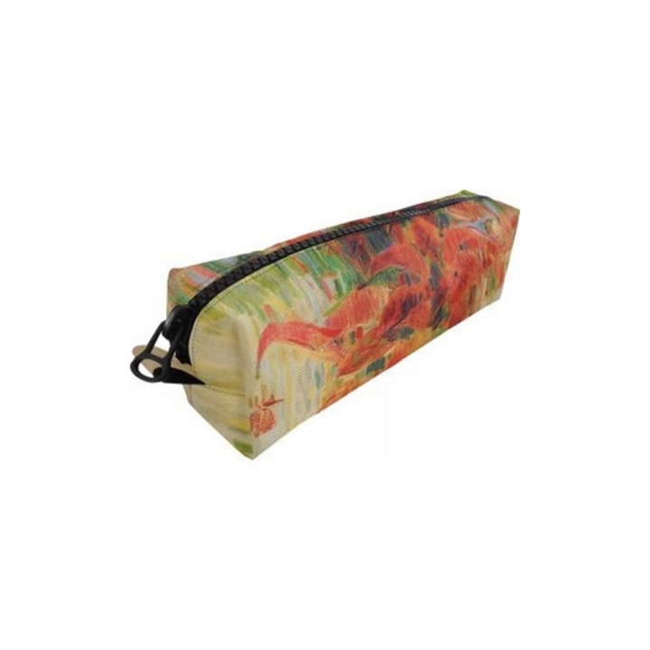 Etui Szyjemy sztukę Echipat, imprimeu Blutenkomposition, personalizabil, 19x5x6cm, impermeabil