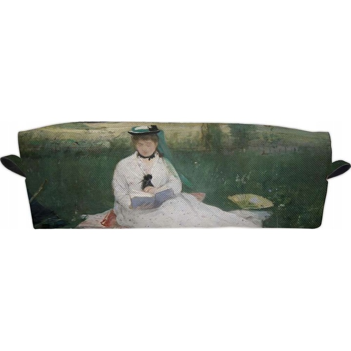Etui Szyjemy sztukę, portret Edmei Morisot, impermeabil, 19x5x6 cm