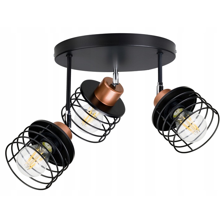 Lustra Led-one Sprezyna 3 E27 метал, елегантен дизайн, лесен монтаж