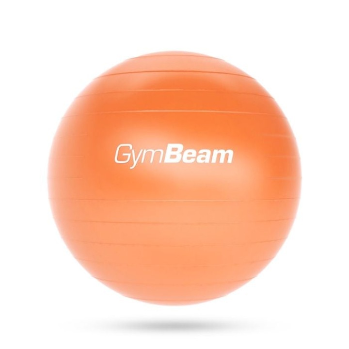 Minge fitness GymBeam FitBall 45 cm, antiderapantă, inclusă pompă, portocaliu
