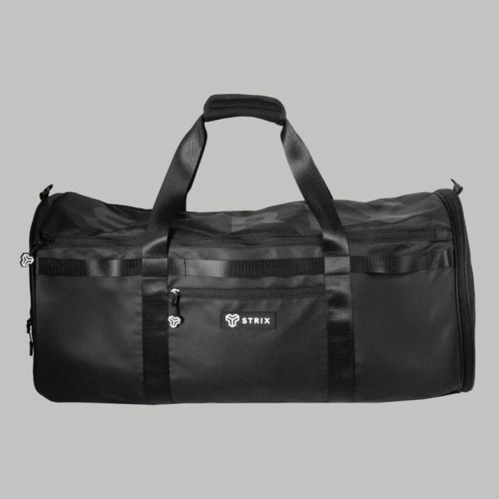 Geanta sport ALPHA Duffle Bag Black - STRIX, GymBeam