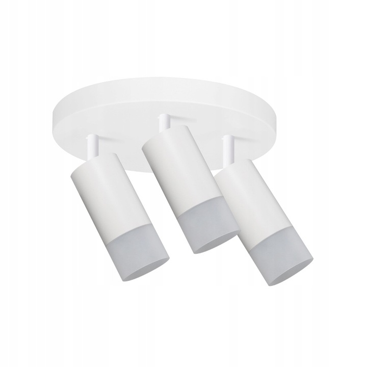 Lustra Light Prestige Sonaya alb, 3 spoturi reglabile, design modern, dimensiuni compacte