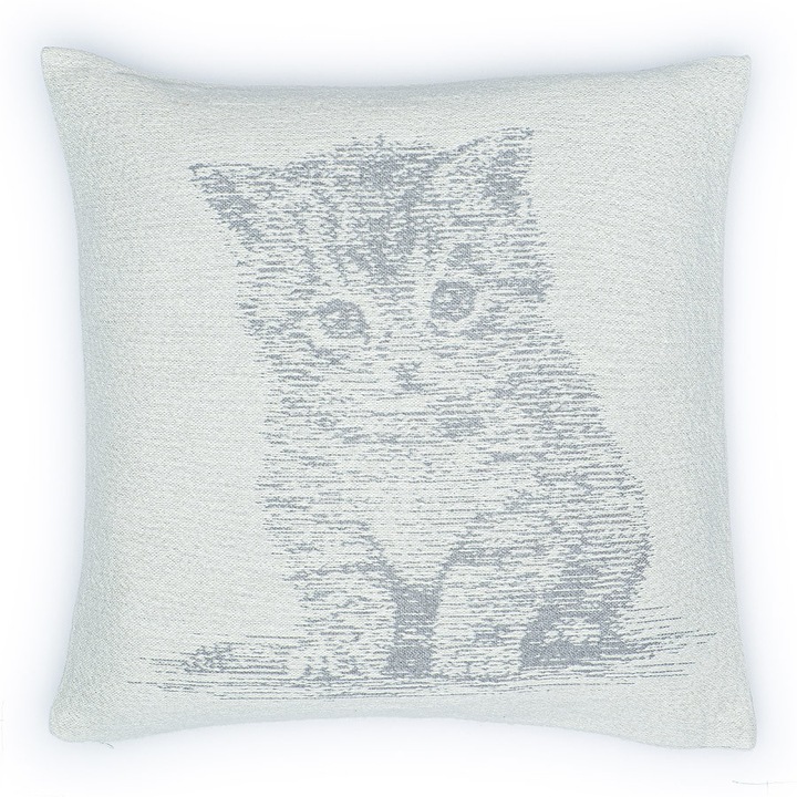 Husa de perna pisica 50x50cm 500 g/m² – Gri, husa decorativa premium