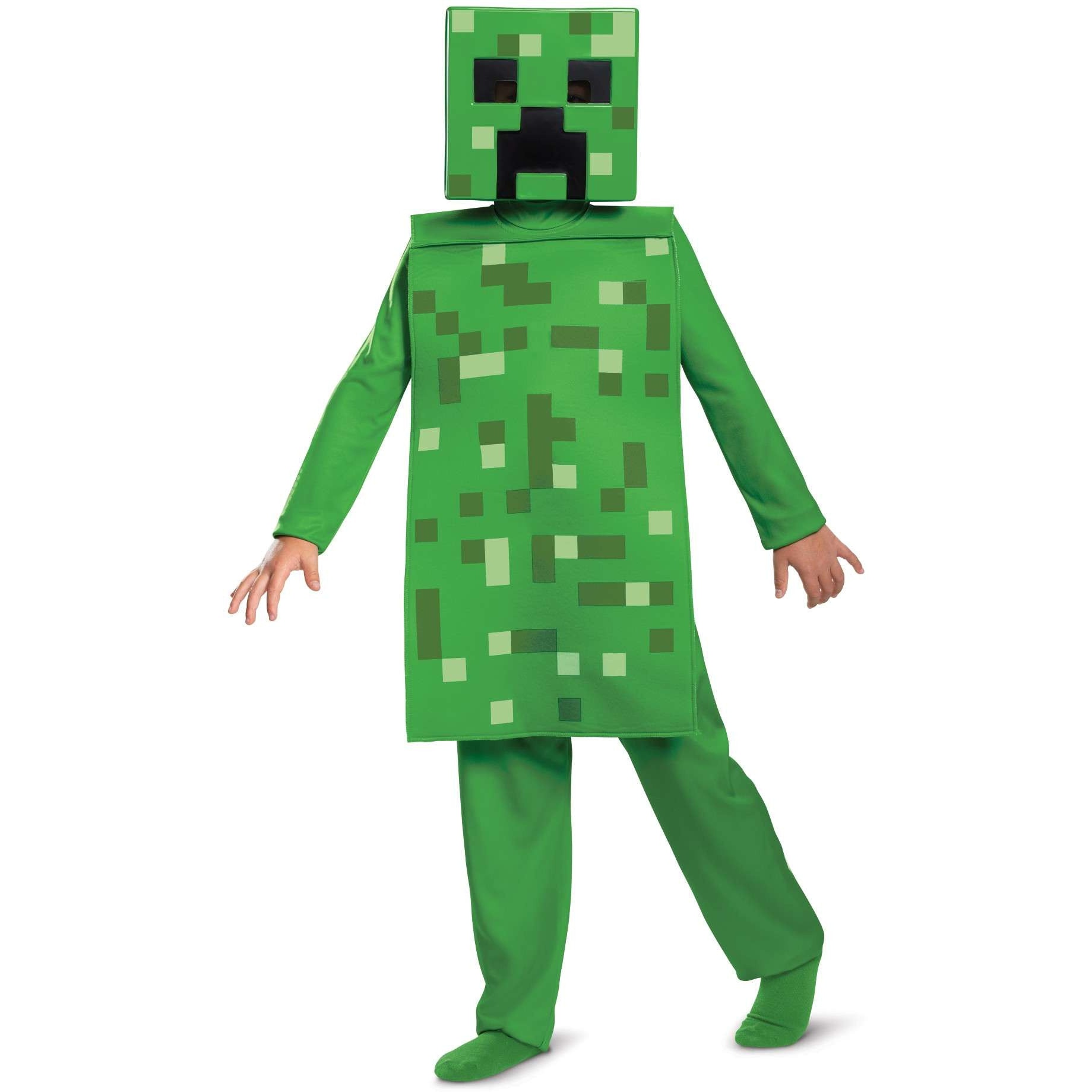 Minecraft costum de carnaval pentru baiat Creeper dress-up costum 127 ...