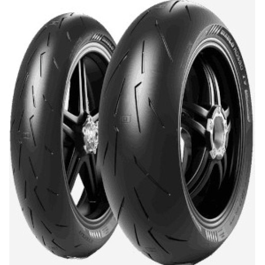 Anvelope moto PIRELLI - set Diablo ROSSO II - 120/70-17 (58W) +