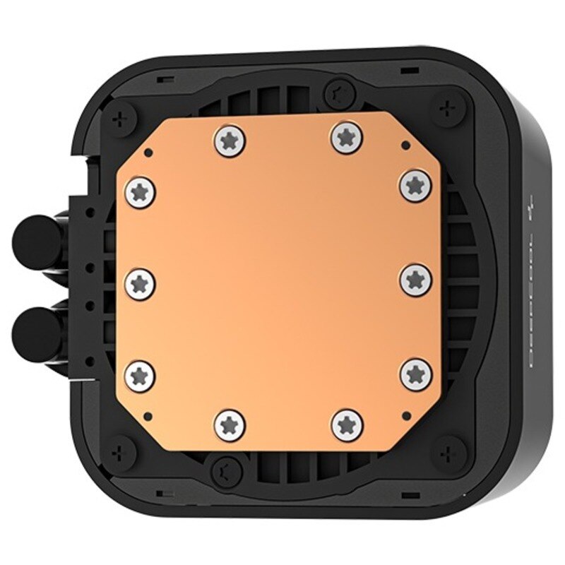 Cooler CPU DeepCool LQ240, 2 x 120mm, 600 - 2400 RPM, iluminare