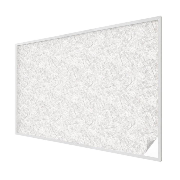 Folie geam vitraliu, Tulup, Structura rustica inspirata din lemn, Vitraliu Autoadeziv, 200x146 cm, Ideal Pentru Decor Interior, 010450850090000033386