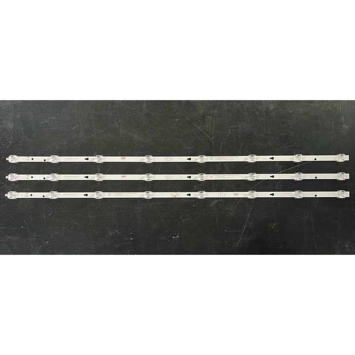 Set barete LED TV PROIT, 3 barete x 8 leduri, 3V, 770mm