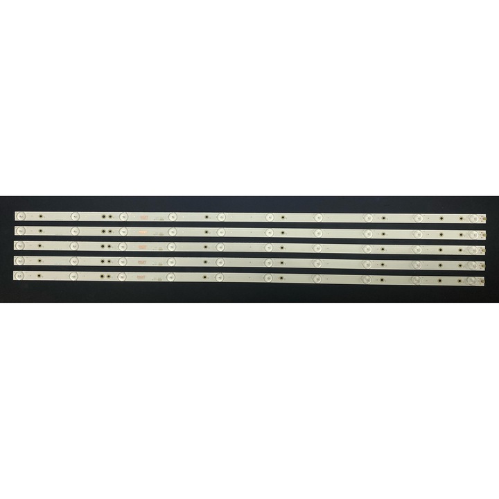 Set barete LED PROIT pentru TV LG 43", 5 barete x 10 leduri, 850mm, 3V