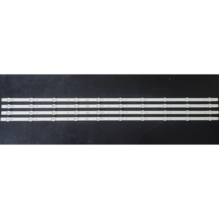 Set barete LED TV 43", PROIT, 4 barete x 10 LED-uri, 840mm, 3V