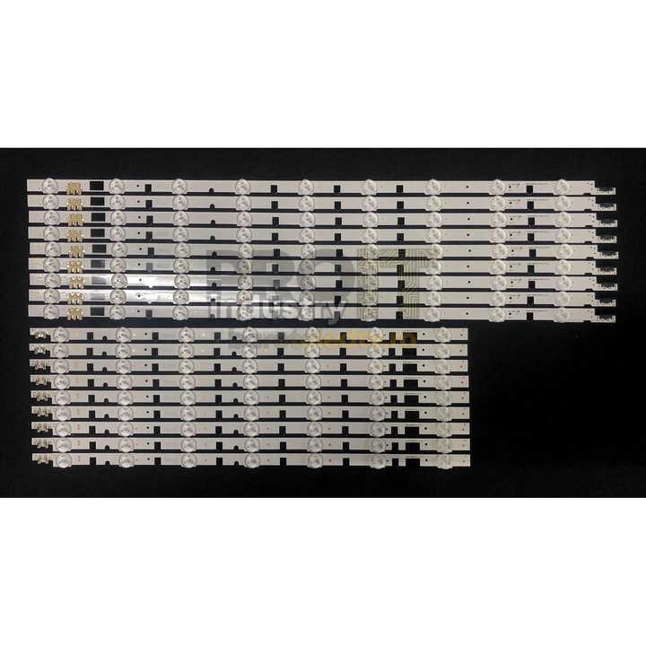 Set barete LED TV PROIT 50" 18 bucati, 9A + 9B, 3V, 1040mm