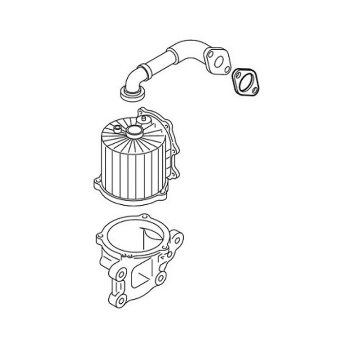 Tömítés, Motorblokk szellőzés, Hengerblokktól az olajszeparátorig 387.520 Deutz-Fahr Series 11 Western Star 10