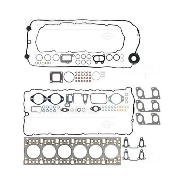 Set Garnituri Chiulasa Victor Reinz 02-10111-01 pentru Mercedes-Benz, 7.7 diesel, 260 Kw, 354 CP