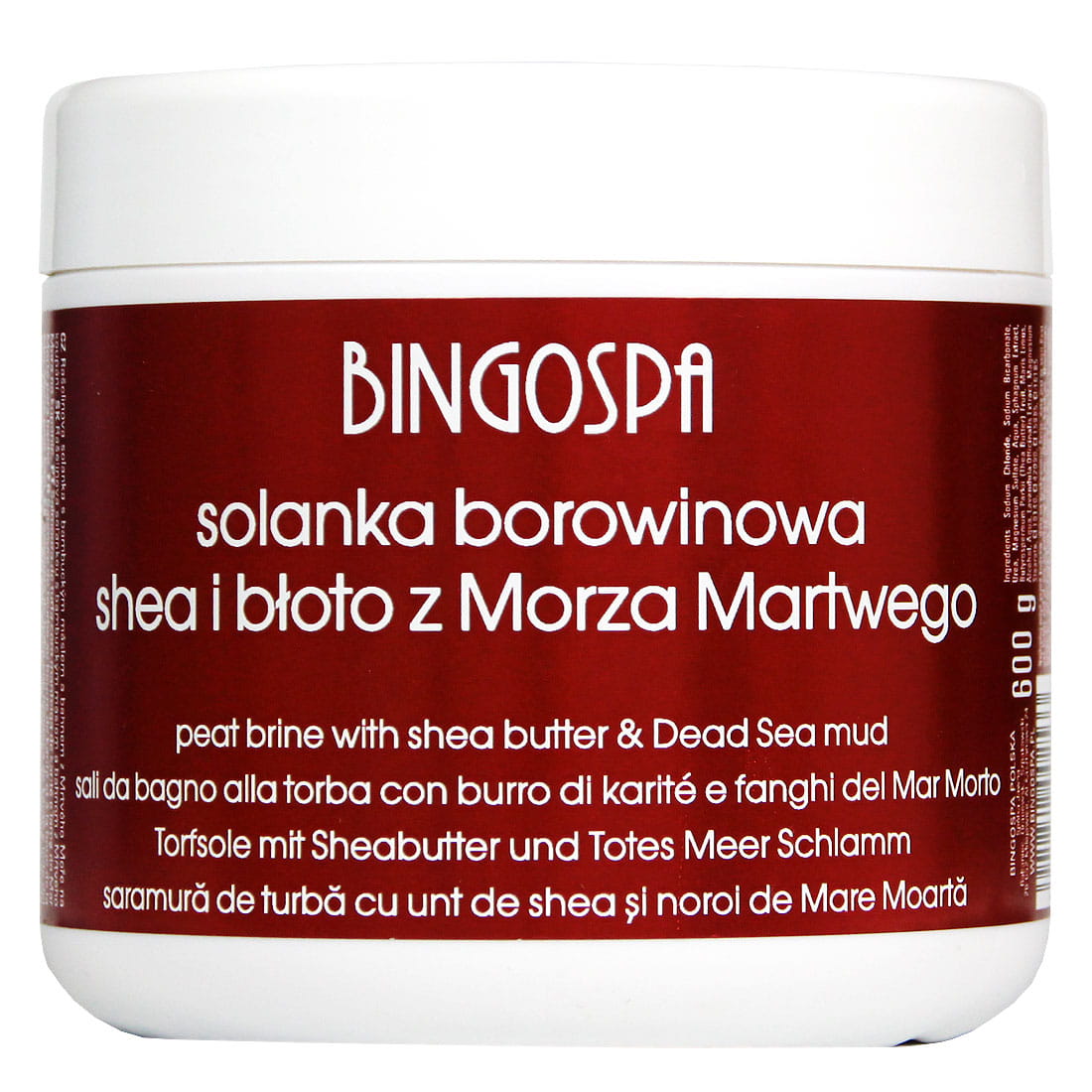 Sare de baie cu unt de Shea BingoSpa, 600g