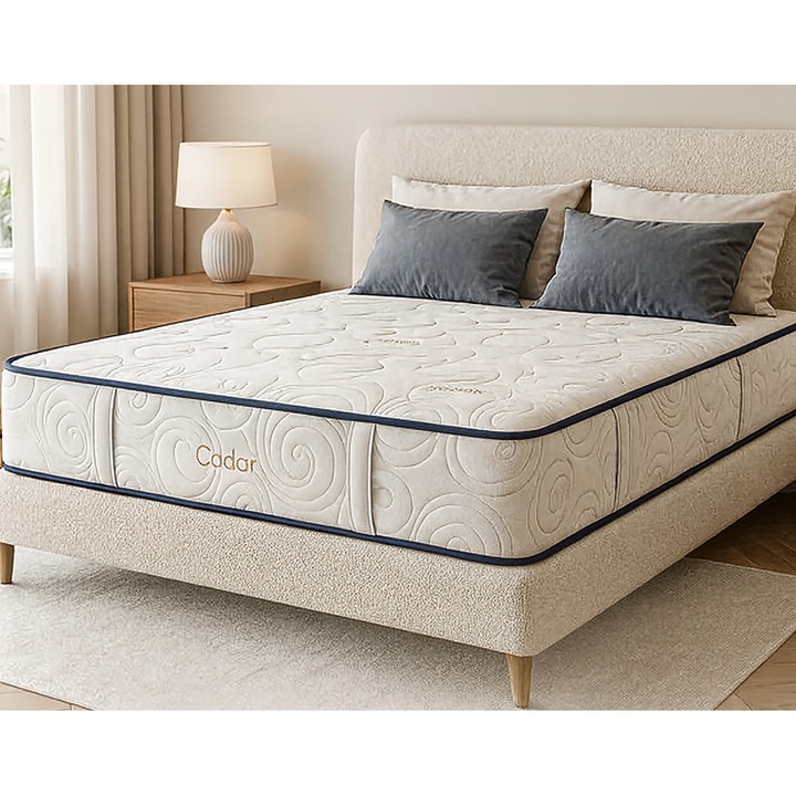 Saltea SuperOrtopedica Cadar Supreme Cocos, 27 cm, Fermă, Antialergică, 190x130 cm