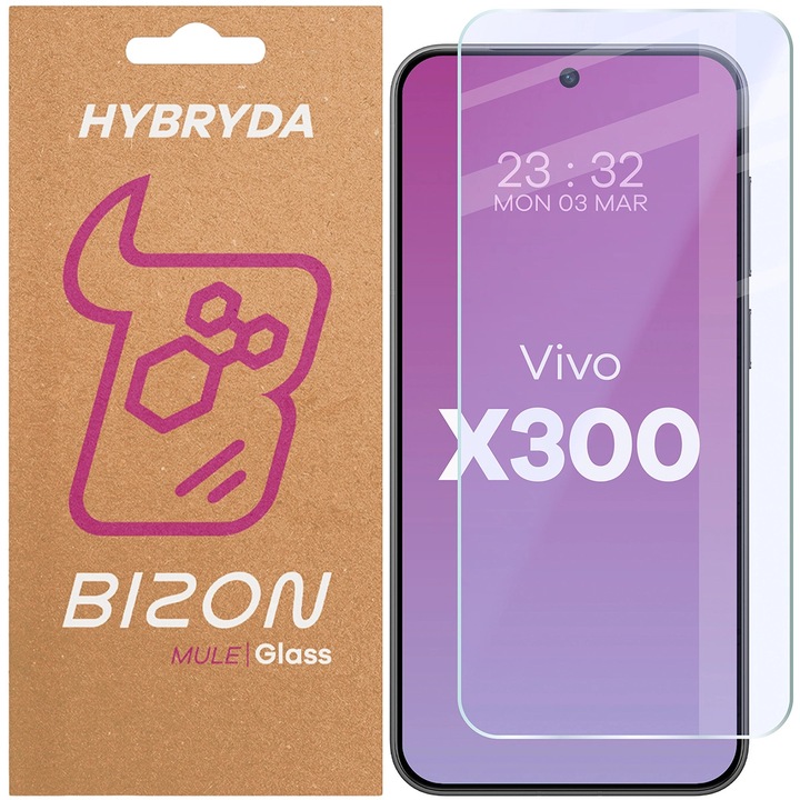 Стъклен протектор, Bizon Glass Mule за Vivo X300