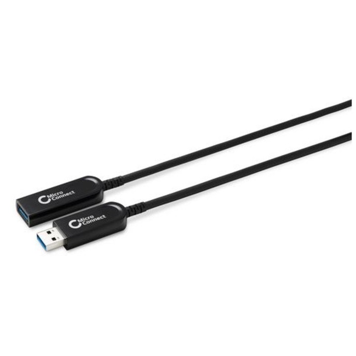 Kábelek és tartozékok, MicroConnect, prémium optikai szálas USB 3.0 A kábel, 1m