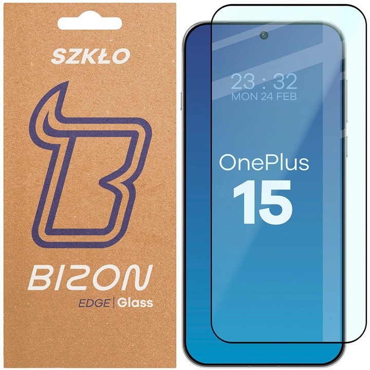 Sticla de protectie, Bizon Glass Edge 2 pentru OnePlus 15