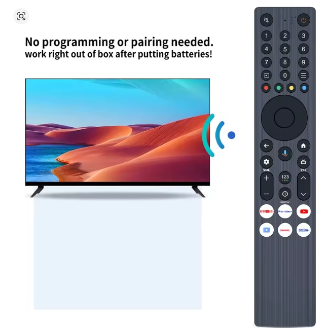 Tcl Rc833a Telecomanda SMART originală TCL RC833A, butoane dedicate NETFLIX ...
