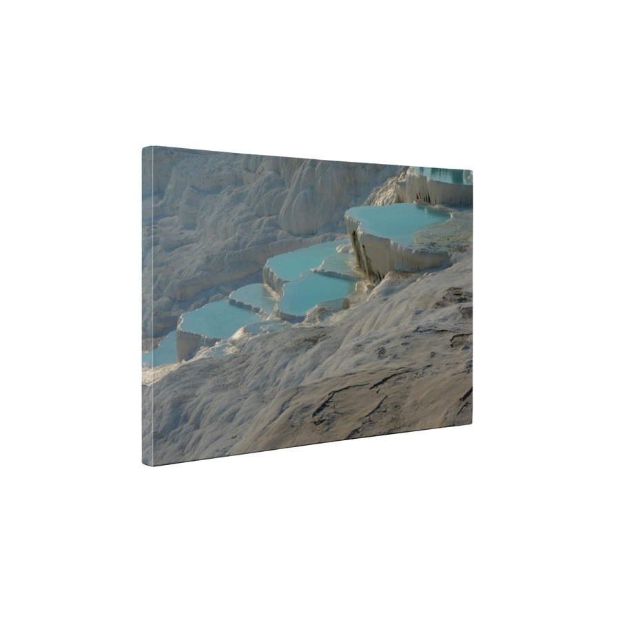 Jacuzzi in natura - Tablou Canvas - 60x75 cm