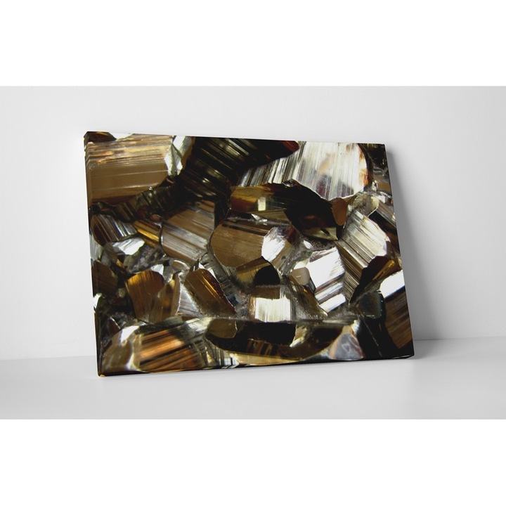 Pirita pretioasa - Tablou Canvas - 85x110 cm