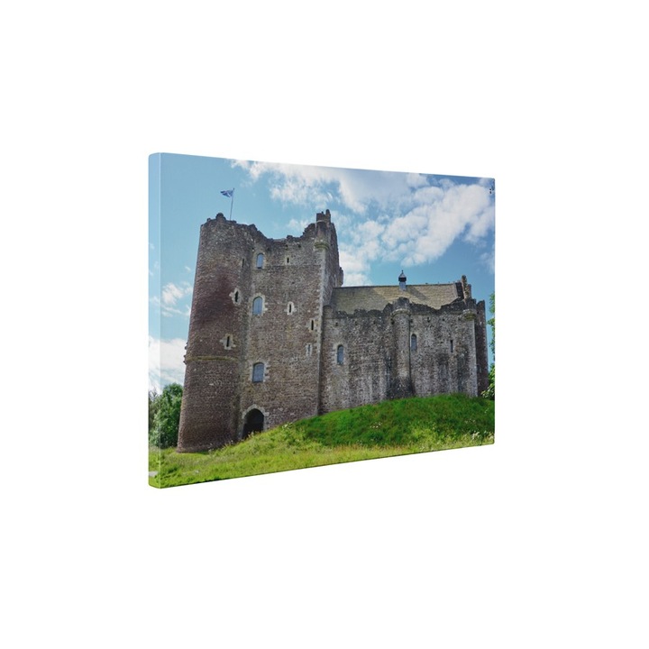 Doune Castle - Tablou Canvas - 20x25 cm
