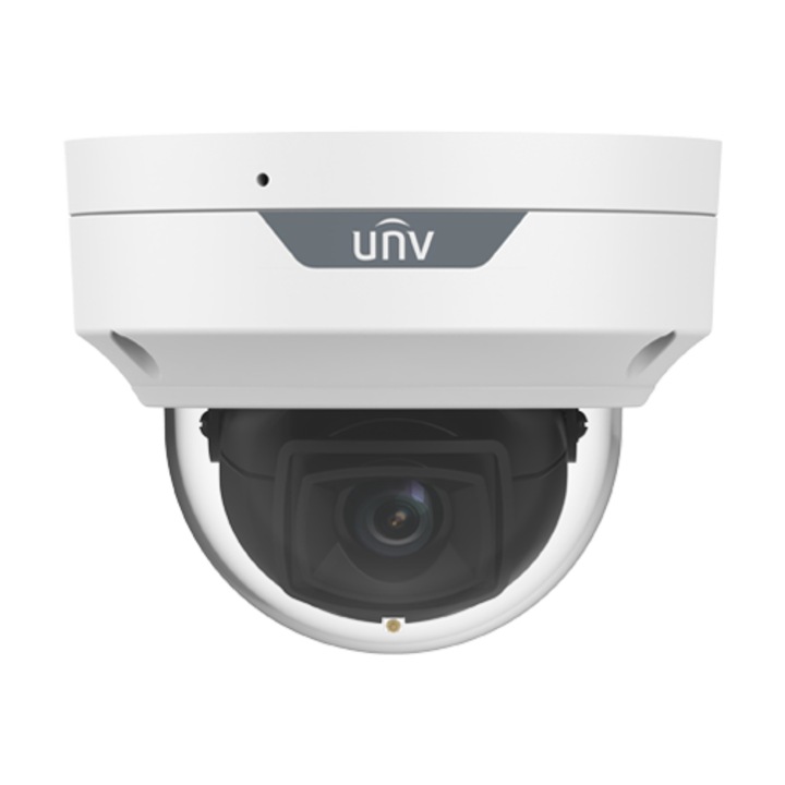 Camera de supraveghere IP Uniview, ColorHunter, 8MP, lentilă 2.8mm, mic, PoE, IK10, IP67, 128x100mm