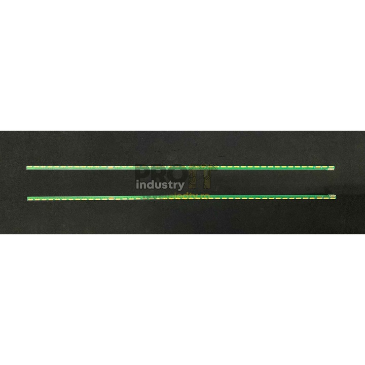 Set barete LED TV 49", 2 barete laterale, 46 leduri, 3V, 535mm