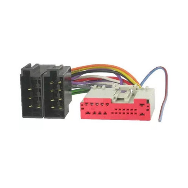 Autórádió ISO csatlakozókábel Ford 24 tűs 4CarMedia ZRS-118