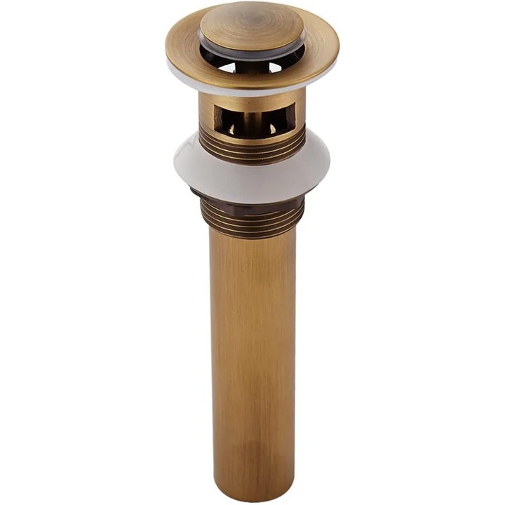 Sifon chiuveta CASEWIND vintage cu preaplin, 20cm