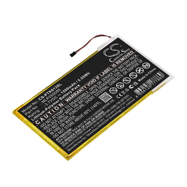 Baterie TECHTEK CS-PTK613SL Li-Polymer 1500mAh