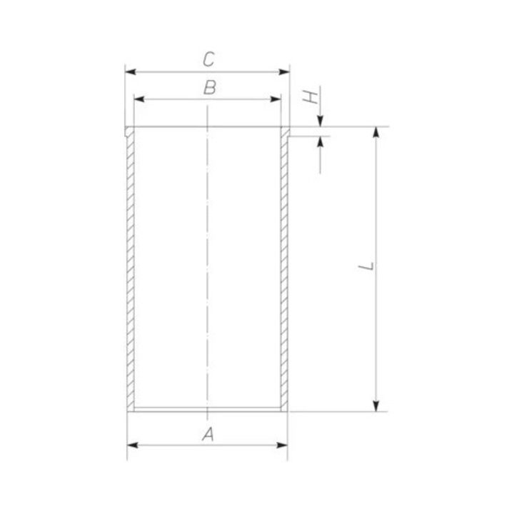Hengerpersely 099Lw00104001 Bredamenarinibus Vivacity Dennis Elite 2/Olympus/Phönix 2 Deutz-Fahr Agrotron 10 Volvo B6