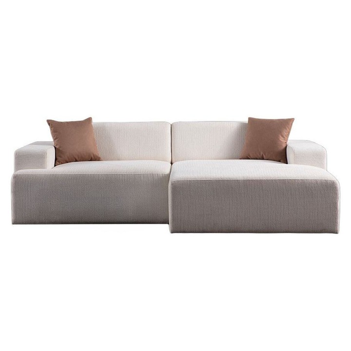 Canapea coltar, Atelier Del Sofa, alb, 240x145cm