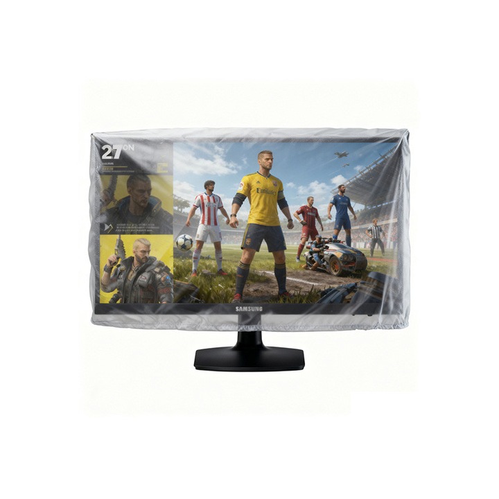 Protector de ecran 100x100cm, Potrivit pentru monitoare de 24.5 de inci