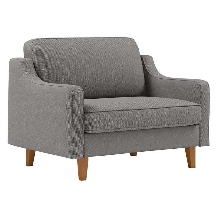 Fotel, Atelier Del Sofa, Obsidian, 100% poliészter, 115x84x87cm