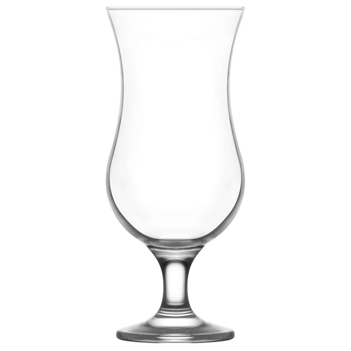 Hermia Concept pohárkészlet, 6 darabos, átlátszó, 8x8x19,5cm, 460ml